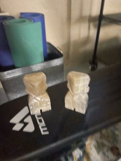 Marble book ends