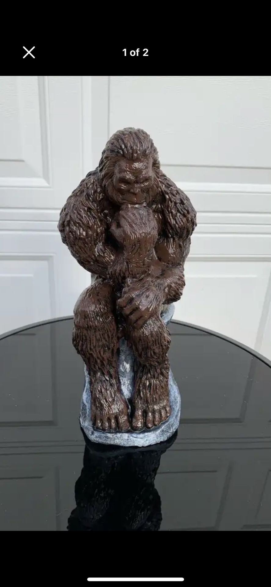 Bigfoot Thinker Statue 