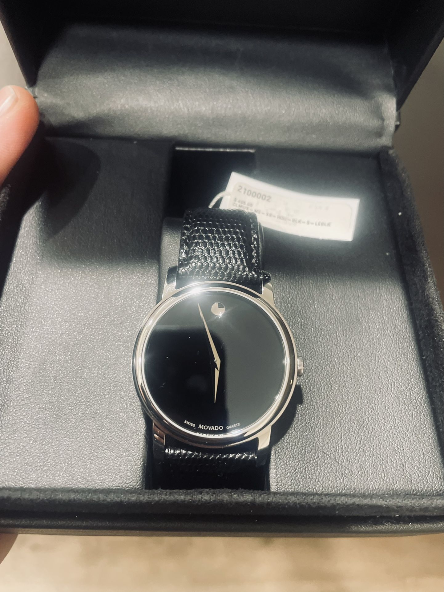 Movado Stainless Luxury Watch. Never Worn