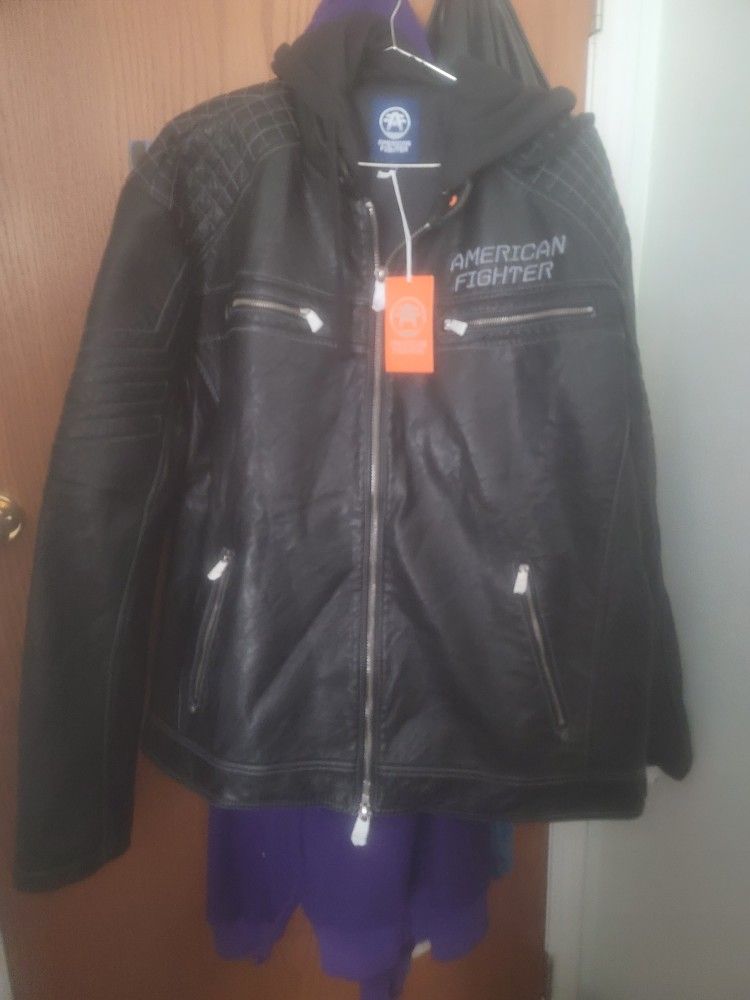 Faux Leather Jacket
