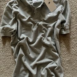 Nike grey polo