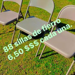 Sillas De Fierro 