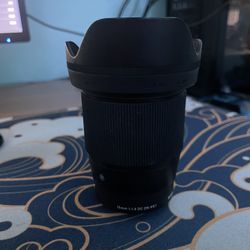 Sigma 16mm f/1.4 DC DN Contemporary - Sony E Fit