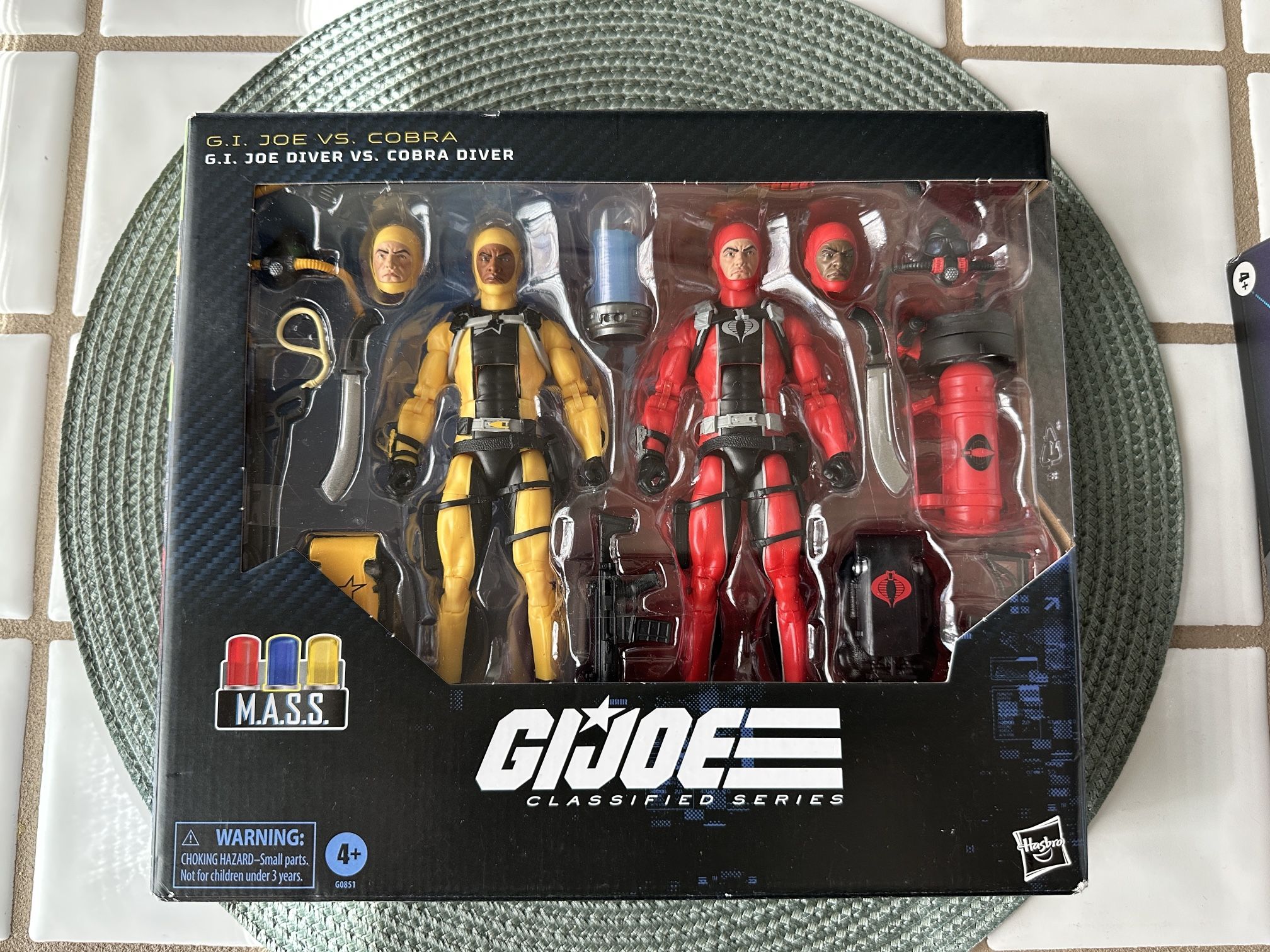 GI Joe Classified Diver Vs Cobra