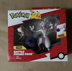 Pokémon Battle Figure Pack Mewtwo And Mew