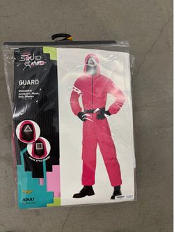 Squid games adult costume