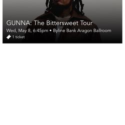 Gunna:The Bittersweet Tour Chicago