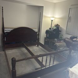 King Size Wooden Bed Frame.