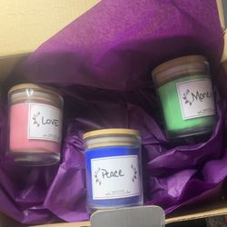 Manifestation candles
