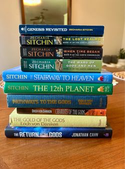 Ancient alien book set