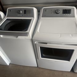 Ge Washer And Electric Dryer He 4.5&7.2 Cuft