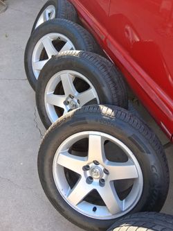 Dodge tires and rims