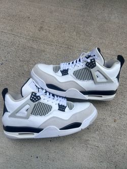 Size 12 J4 White Black Clean No Box