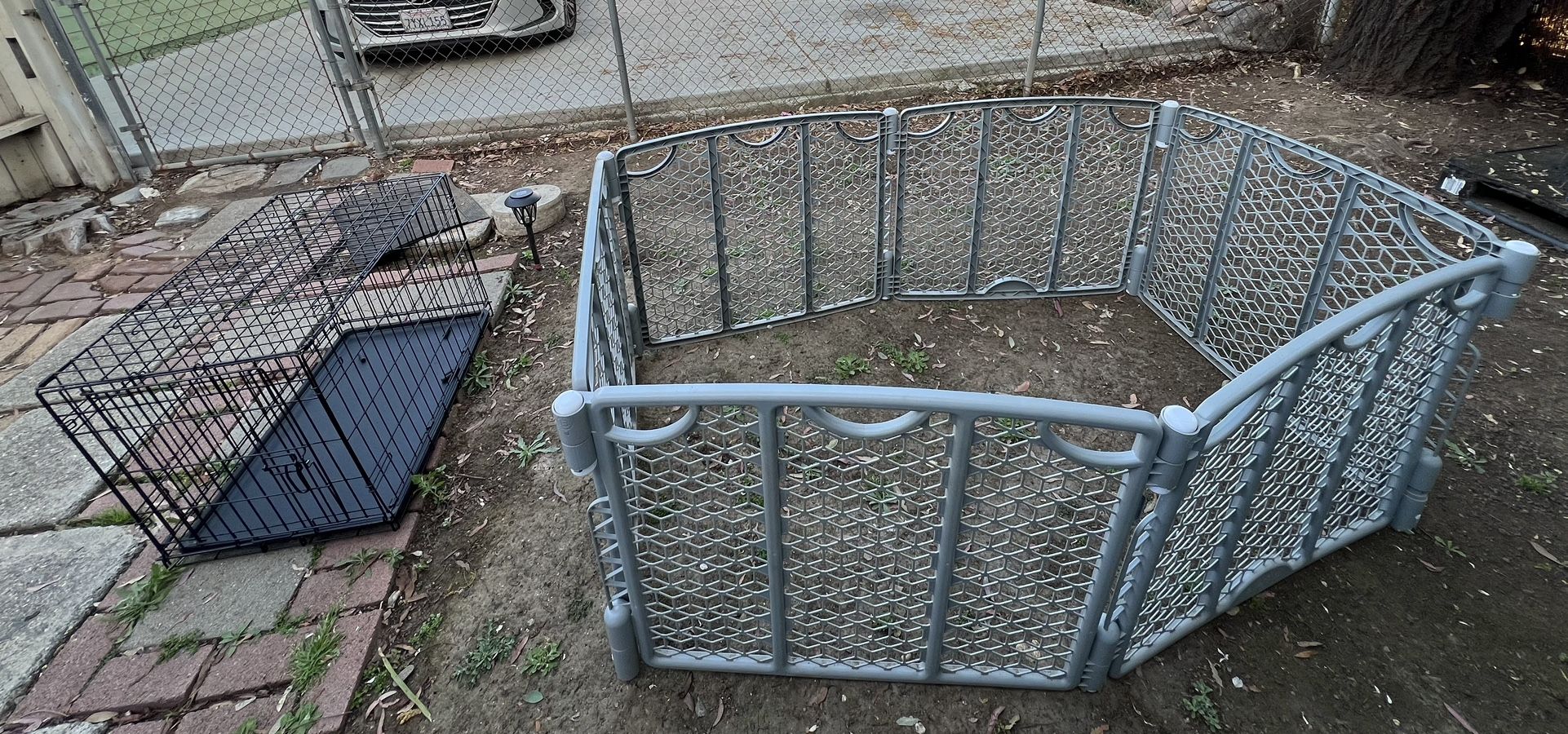 Cage and Corral for sale $60 for both.