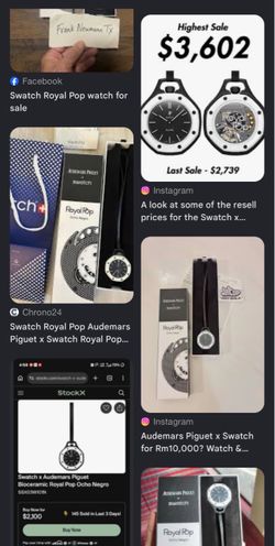 Watch pocket