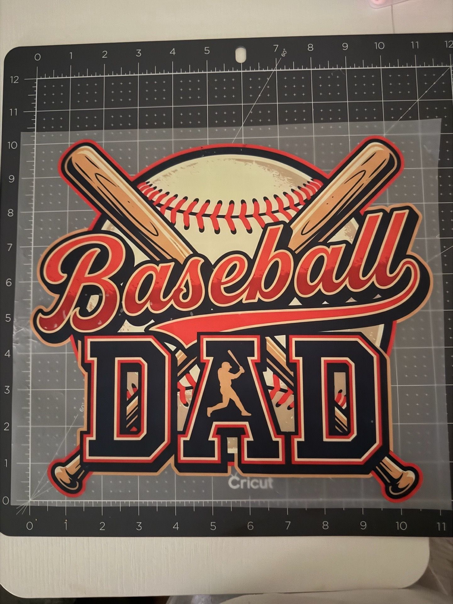 Mama Dad baseball DTF prints