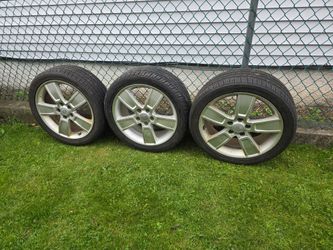 Kia soul factory 18" aluminum wheels (3)