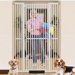 SHYUJAJIE 71 Inch Extra Tall Pet Gate for Cats