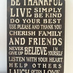 Pier 1 Picture Frame With Inspiration Message