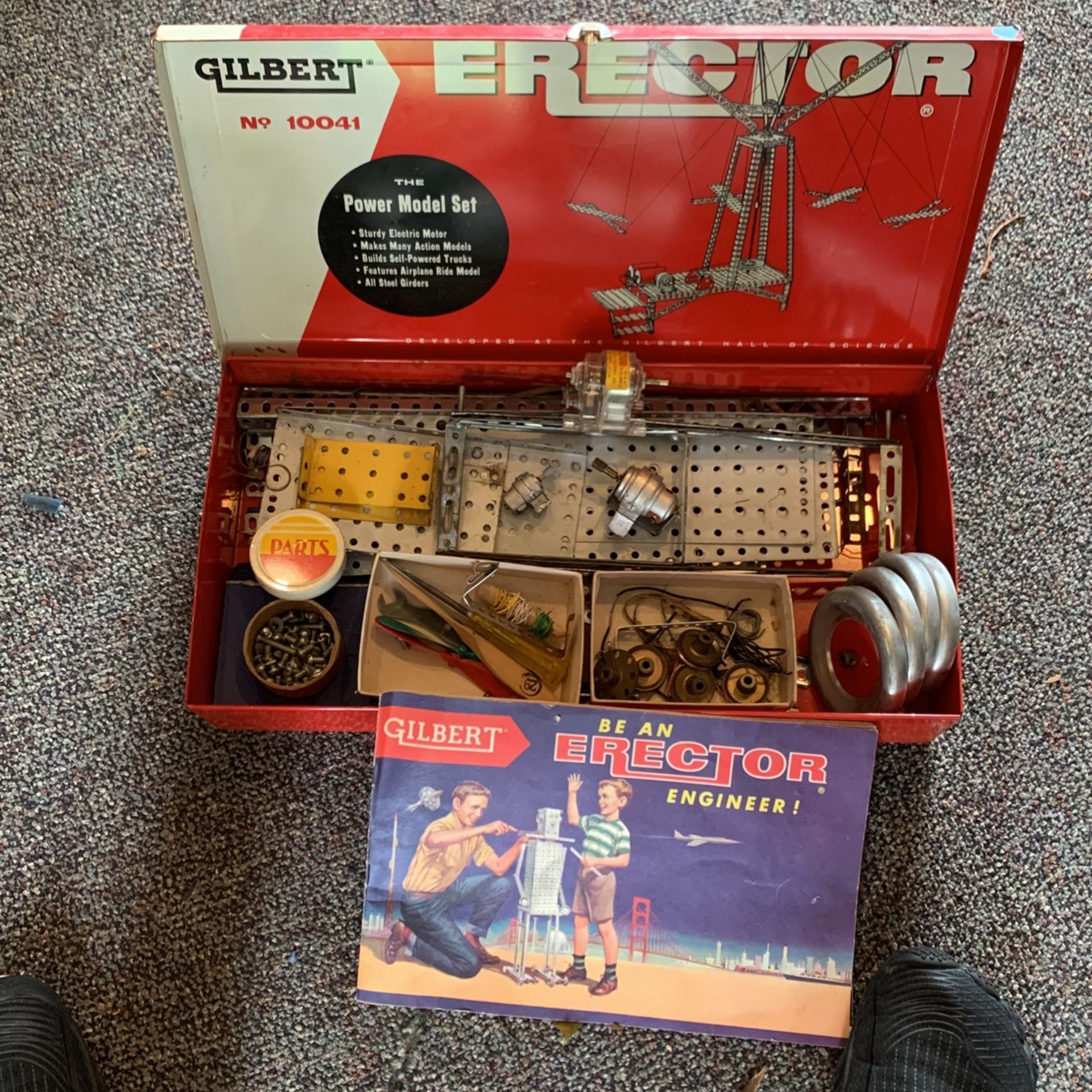 ERECTOR SET #10041 POWER MODEL SET 