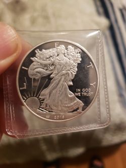 2018 W SILVER EAGLE 1 Oz Silver.