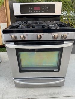 Samsung stainless steel stove