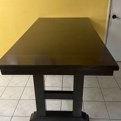 High dining table