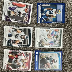 Lot Of 10 Sports Cards NFL Donruss