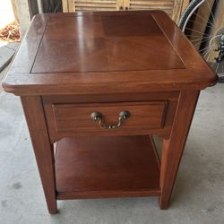 End Table + Lamp
