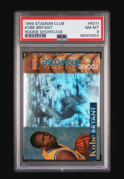 Kobe Bryant Rookie PSA 8