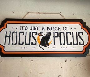 Halloween Sign Hobby Lobby