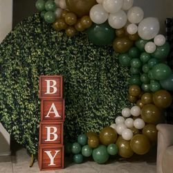 7.2FT Golden Circle Backdrop Stand, Balloon Circle Arch Stand Arbor 