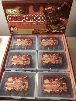 Faux Crisp Choco Dubai Chocolate Wax Clay Squish