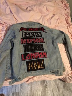 blue jean jacket
