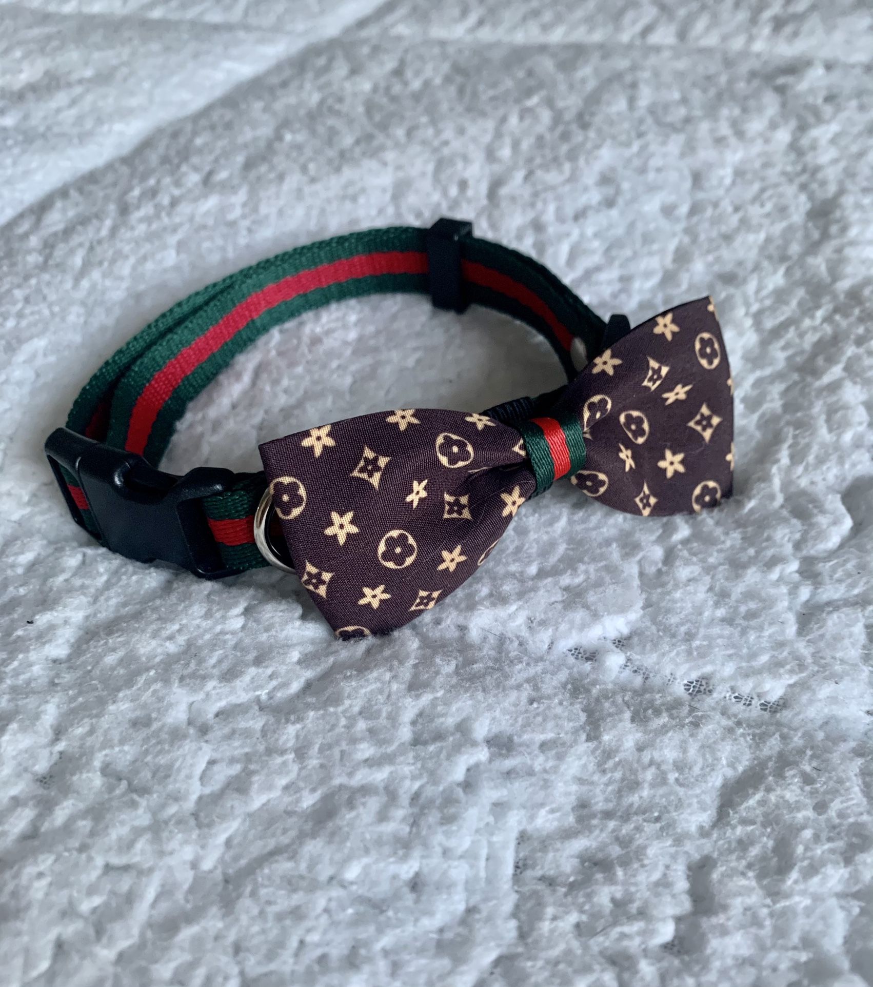 Luxury Dog Collar With A Bow
