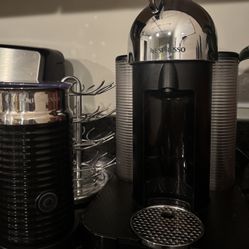 Nespresso Vertuo by Breville + Frother + Pod Stand + Grinder