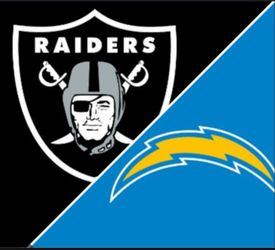 Chargers Vs Raiders. 9/20