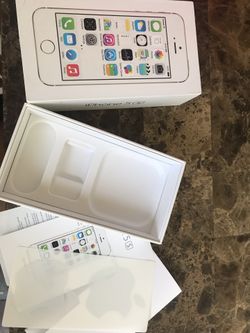 iPhone 5 S box