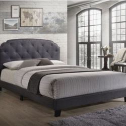 QUEEN BED FRAME MATTRES SOLD SEPARATELY NEW IN BOX PICK UP PRICE  BOXSPRING REQUIRED ☎️1714586,2564 