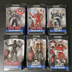 Civil War Marvel Legends 2015 Hasbro Action Figure Set