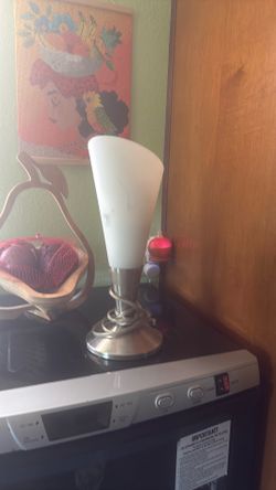 Contemporary touch lamp
