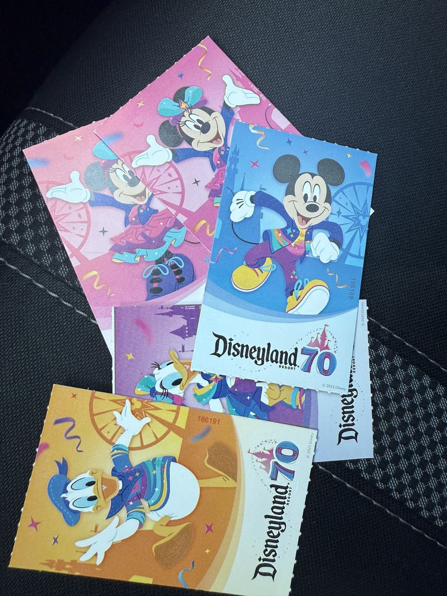 5 Disney Tickets