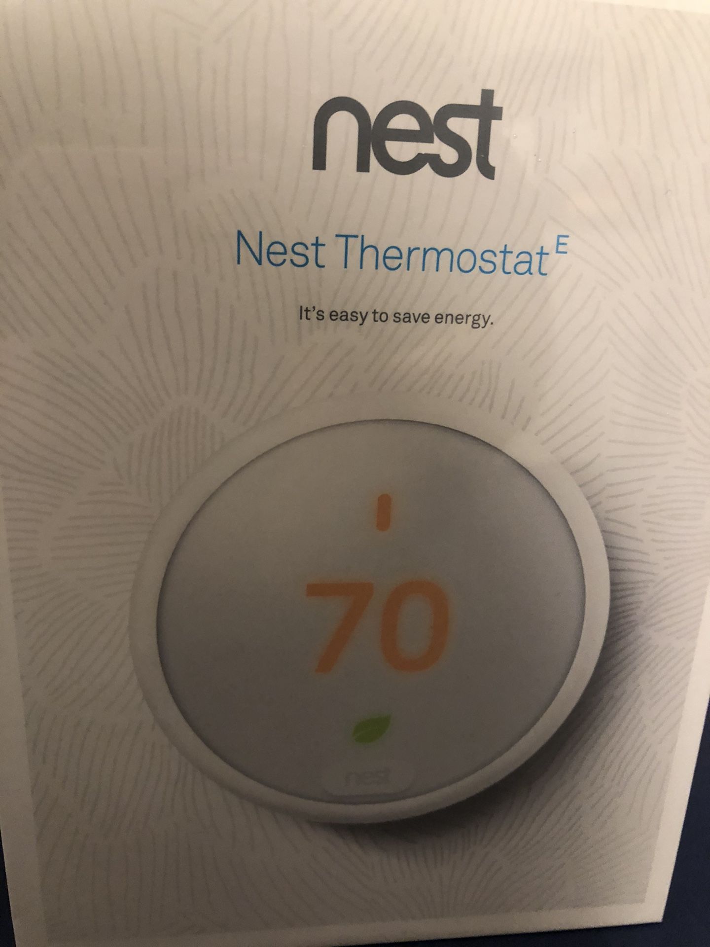Neat Thermostat E T4000ES