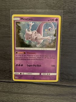 Mewtwo Pokemon Card