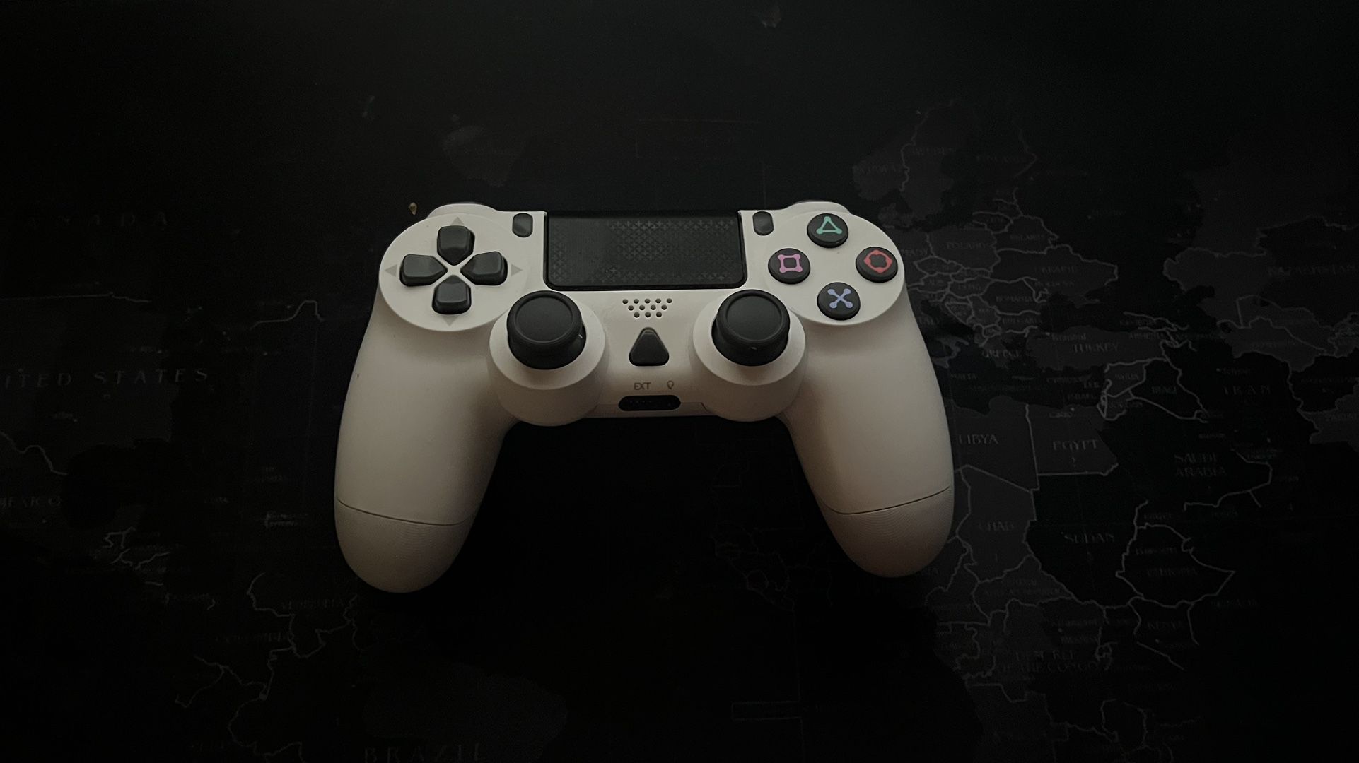 White PS4 Controller 