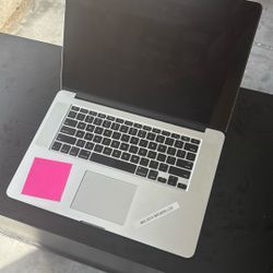 Damaged LCD A1368 15” MacBook Pro