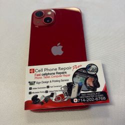 iPhone 13 Red 128g Unlocked 