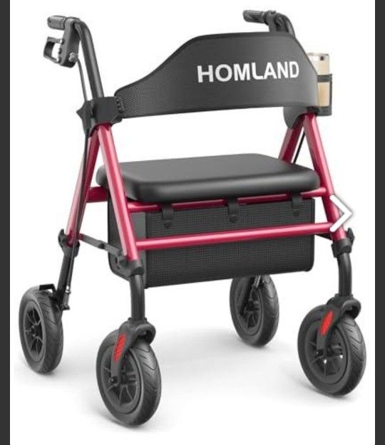 Brand New Foldable Walker With Seat 