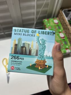 Statue Of Liberty Building Blocks