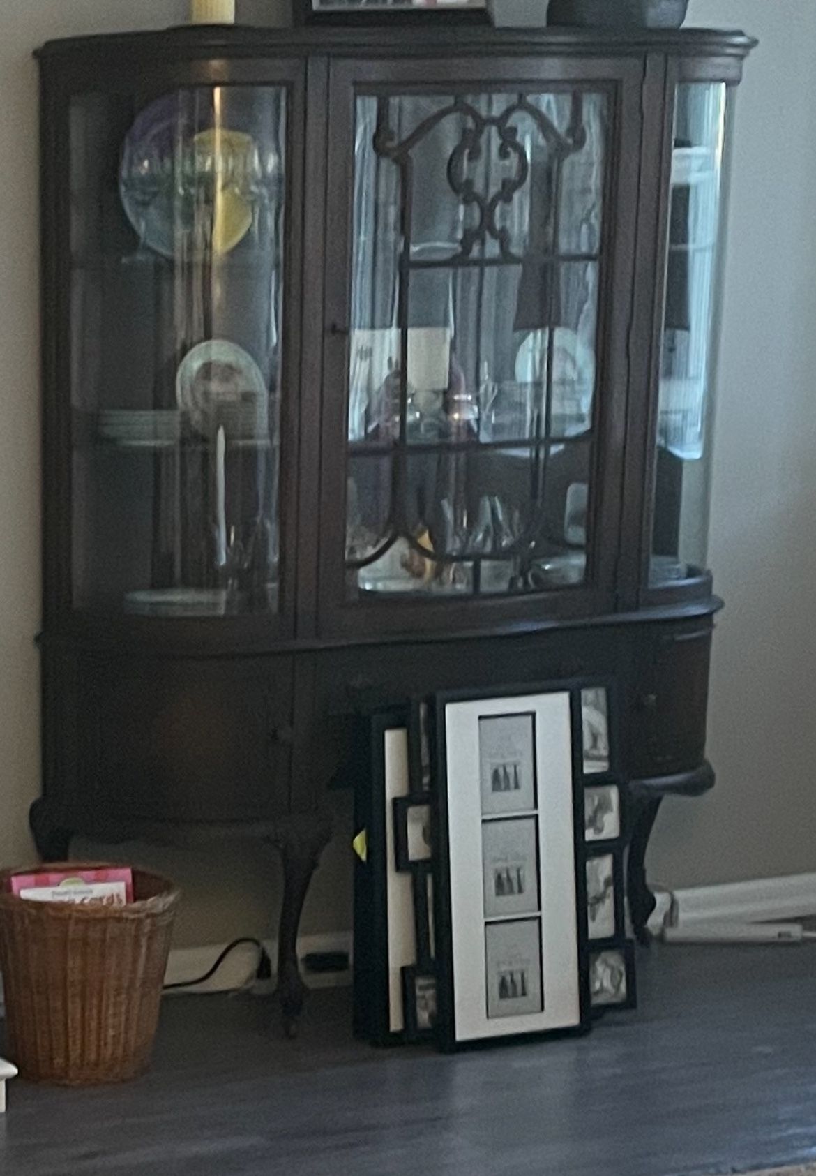Walnut China Cabinet